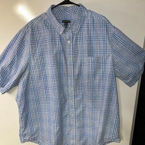 George Short Sleeve Button Down Shirt 3x
